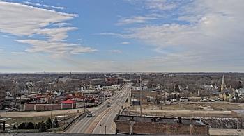 Weather camera view of Kankakee County Administration Building.