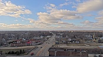 Weather camera view of Kankakee County Administration Building.