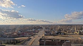 Weather camera view of Kankakee County Administration Building.