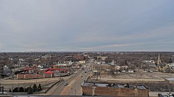 Weather camera view of Kankakee County Administration Building.