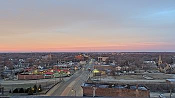 Weather camera view of Kankakee County Administration Building.