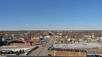 Weather camera view of Kankakee County Administration Building.