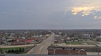 Weather camera view of Kankakee County Administration Building.