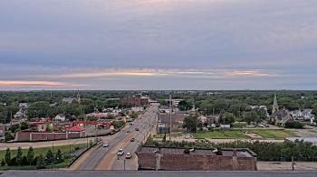 Weather camera view of Kankakee County Administration Building.
