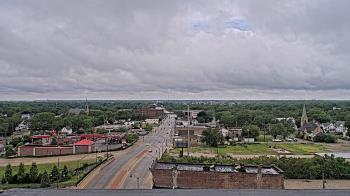 Weather camera view of Kankakee County Administration Building.