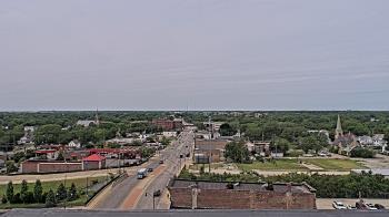 Weather camera view of Kankakee County Administration Building.