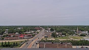 Weather camera view of Kankakee County Administration Building.