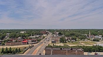 Weather camera view of Kankakee County Administration Building.