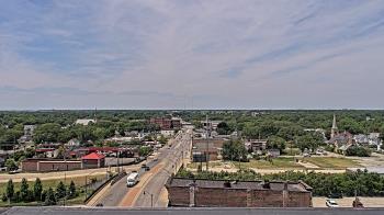 Weather camera view of Kankakee County Administration Building.
