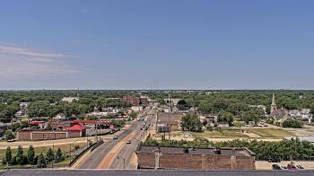 Weather camera view of Kankakee County Administration Building.