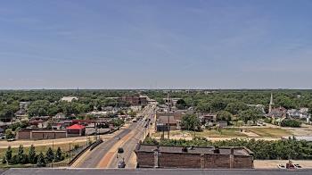 Weather camera view of Kankakee County Administration Building.