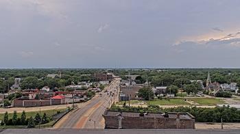 Weather camera view of Kankakee County Administration Building.