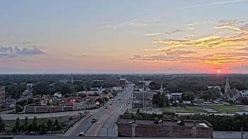 Weather camera view of Kankakee County Administration Building.