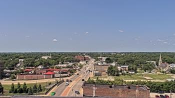 Weather camera view of Kankakee County Administration Building.