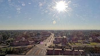Weather camera view of Kankakee County Administration Building.