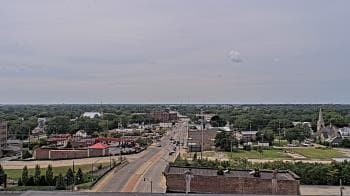 Weather camera view of Kankakee County Administration Building.