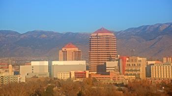 Weather camera view of KOB-TV.