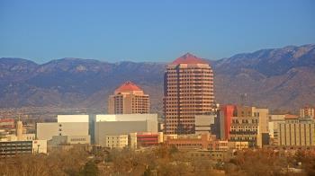 Weather camera view of KOB-TV.