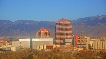 Weather camera view of KOB-TV.