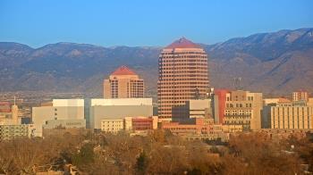 Weather camera view of KOB-TV.