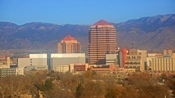 Weather camera view of KOB-TV.