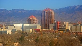 Weather camera view of KOB-TV.