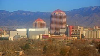 Weather camera view of KOB-TV.