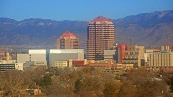 Weather camera view of KOB-TV.