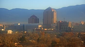 Weather camera view of KOB-TV.