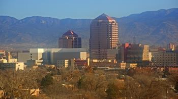 Weather camera view of KOB-TV.