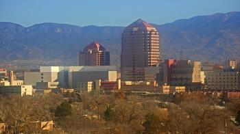 Weather camera view of KOB-TV.