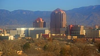 Weather camera view of KOB-TV.