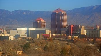 Weather camera view of KOB-TV.