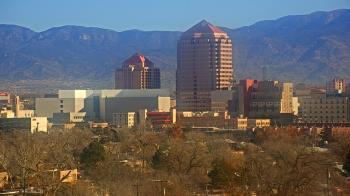 Weather camera view of KOB-TV.