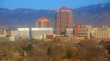 Weather camera view of KOB-TV.