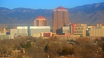 Weather camera view of KOB-TV.