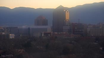 Weather camera view of KOB-TV.