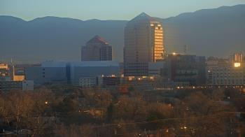 Weather camera view of KOB-TV.