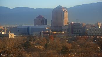 Weather camera view of KOB-TV.