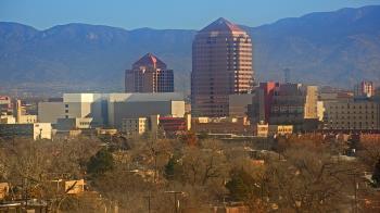 Weather camera view of KOB-TV.