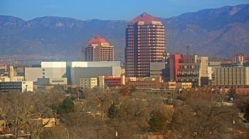 Weather camera view of KOB-TV.