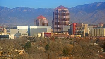 Weather camera view of KOB-TV.