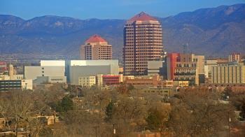 Weather camera view of KOB-TV.