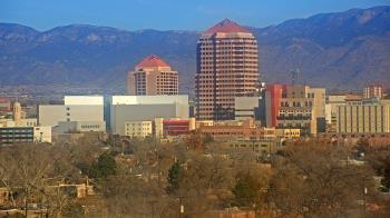 Weather camera view of KOB-TV.