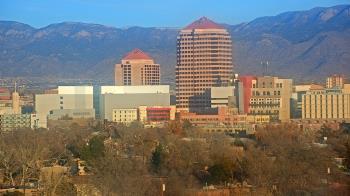 Weather camera view of KOB-TV.