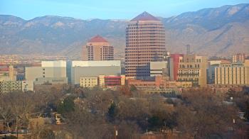 Weather camera view of KOB-TV.