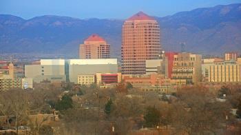 Weather camera view of KOB-TV.