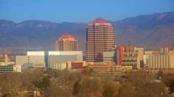 Weather camera view of KOB-TV.