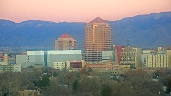 Weather camera view of KOB-TV.