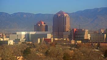 Weather camera view of KOB-TV.